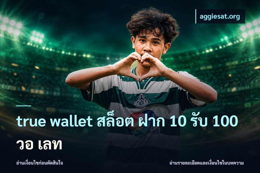 true wallet สล็อต ฝาก 10 รับ 100 วอ เลท