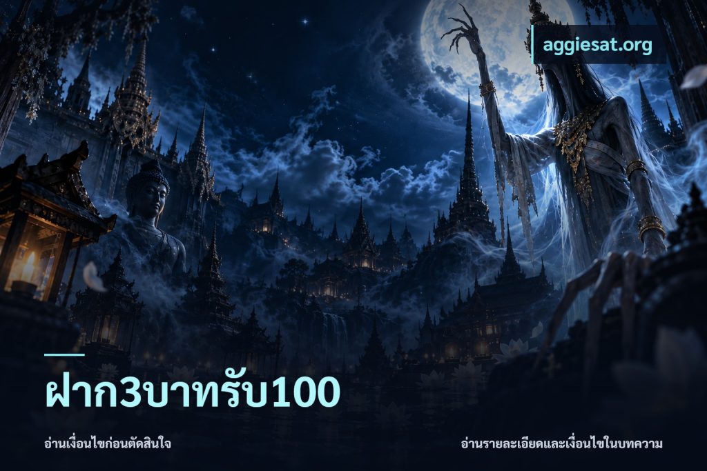 ฝาก3บาทรับ100