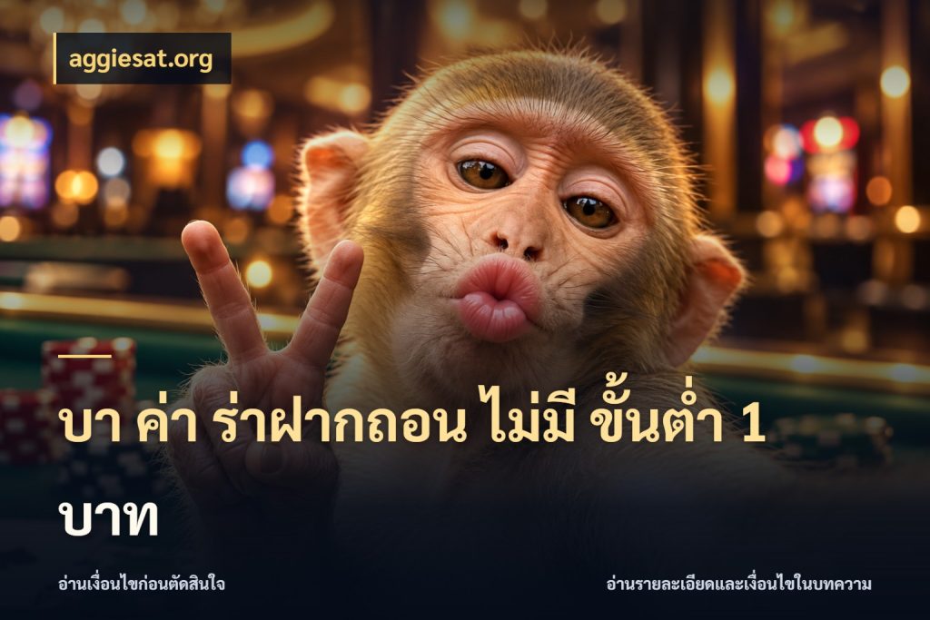 บา ค่า ร่าฝากถอน ไม่มี ขั้นต่ำ 1 บาท จำนวนเริ่มต้นในมุมของสายบาคาร่า สไตล์ aggiesat.org