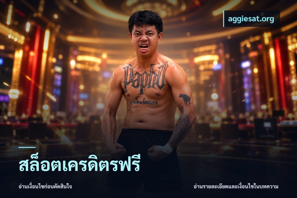สล็อตเครดิตรฟรี