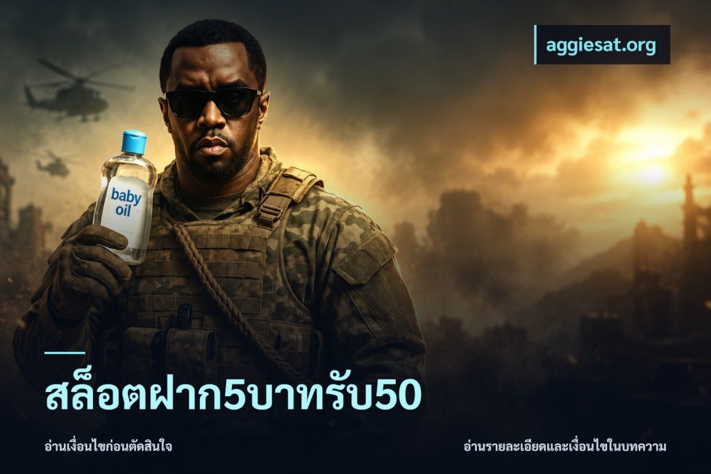 สล็อตฝาก5บาทรับ50