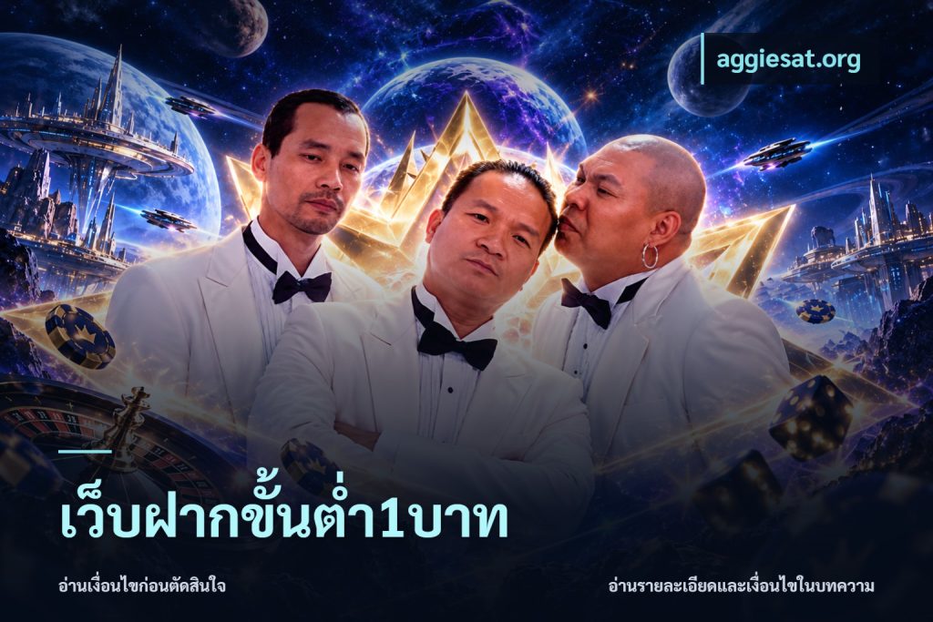 เว็บฝากขั้นต่ำ1บาท
