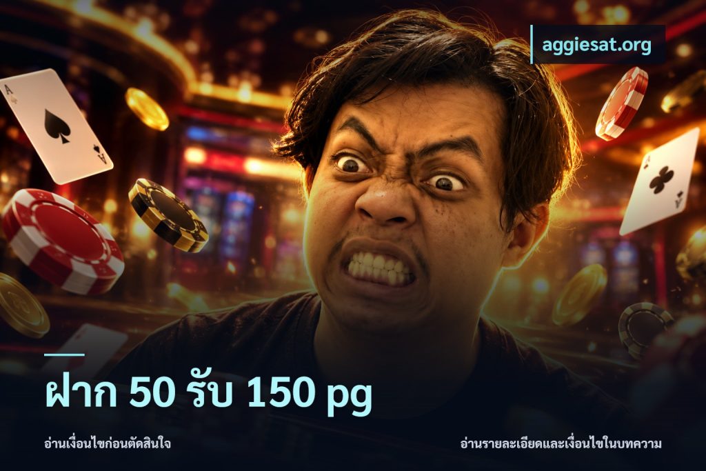 ฝาก 50 รับ 150 pg