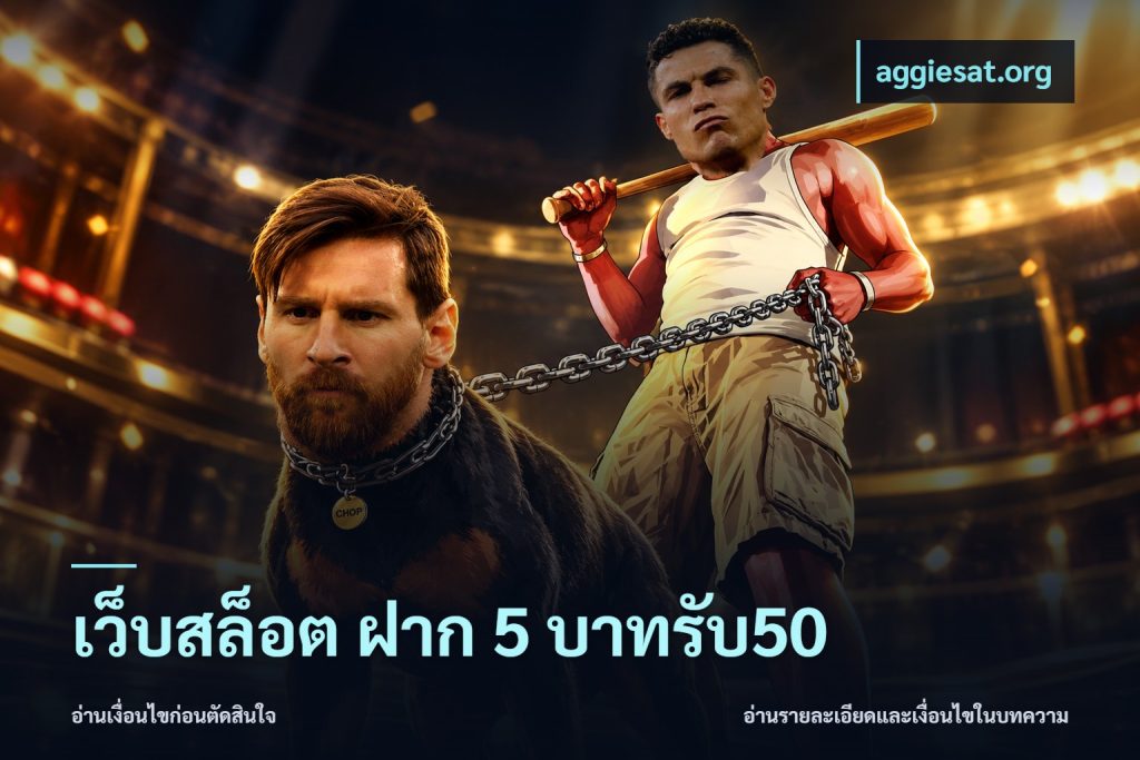 เว็บสล็อต ฝาก 5 บาทรับ50