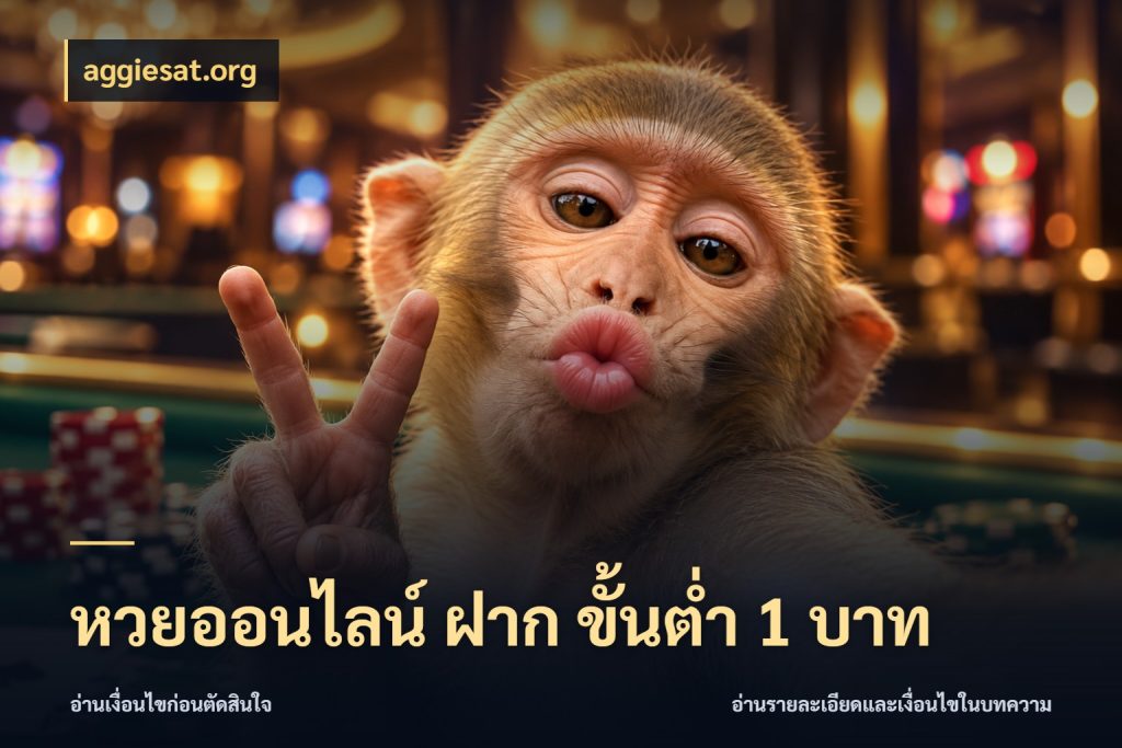 หวยออนไลน์ ฝาก ขั้นต่ำ 1 บาท จำนวนฝากกับรายละเอียดของบริการหวย ในมุม aggiesat.org