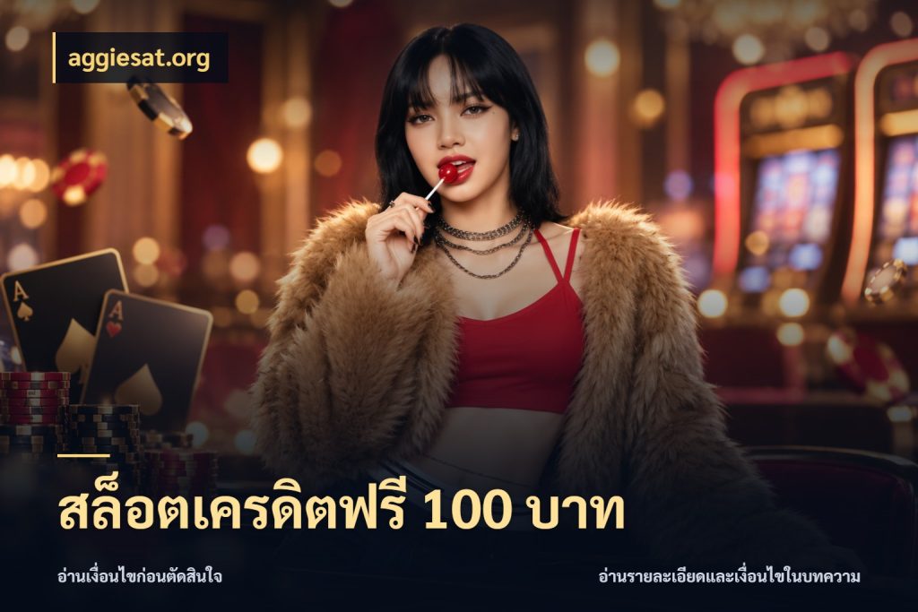 สล็อตเครดิตฟรี 100 บาท จากชื่อเครดิตฟรีสู่ความสนุกที่เข้าใจได้ กับ aggiesat.org