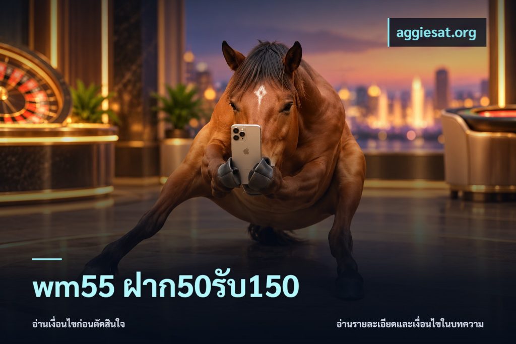 wm55 ฝาก50รับ150