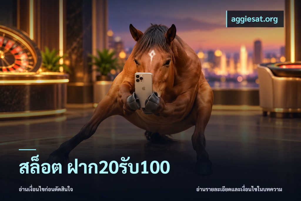 สล็อต ฝาก20รับ100