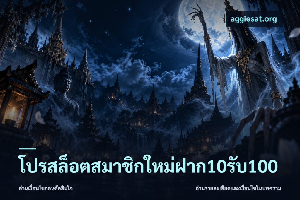 โปรสล็อตสมาชิกใหม่ฝาก10รับ100