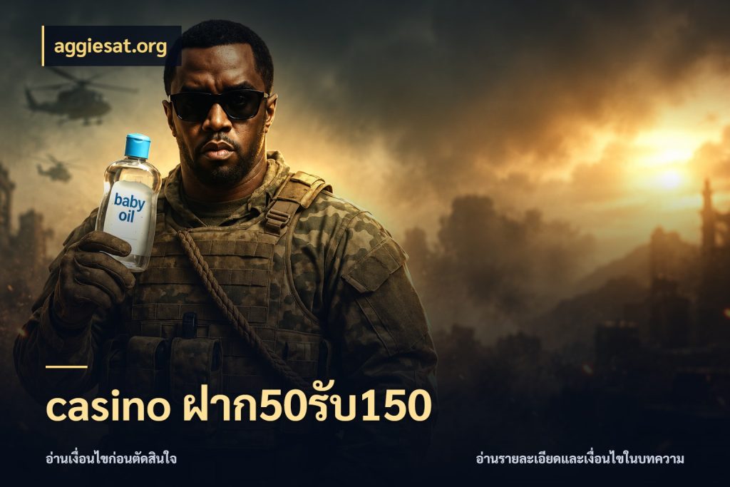 casino ฝาก50รับ150 aggiesat.org สีสันของโปรฝากและยอดรับ