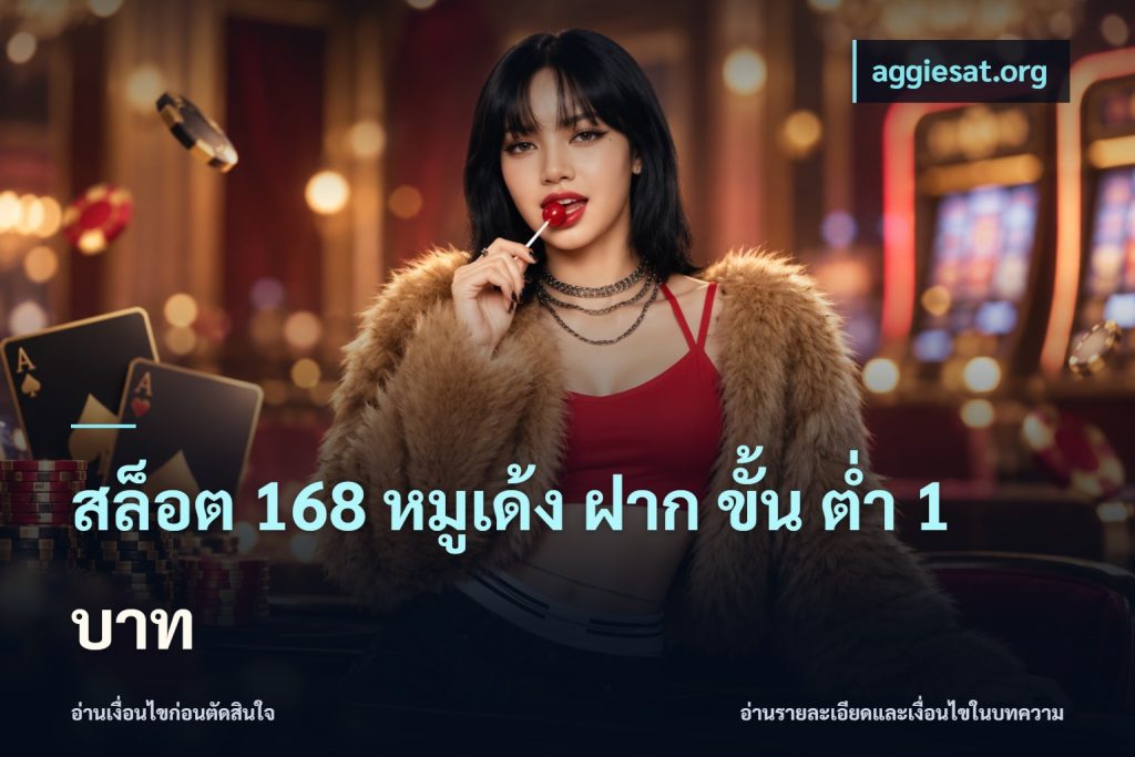 สล็อต 168 หมูเด้ง ฝาก ขั้น ต่ำ 1 บาท