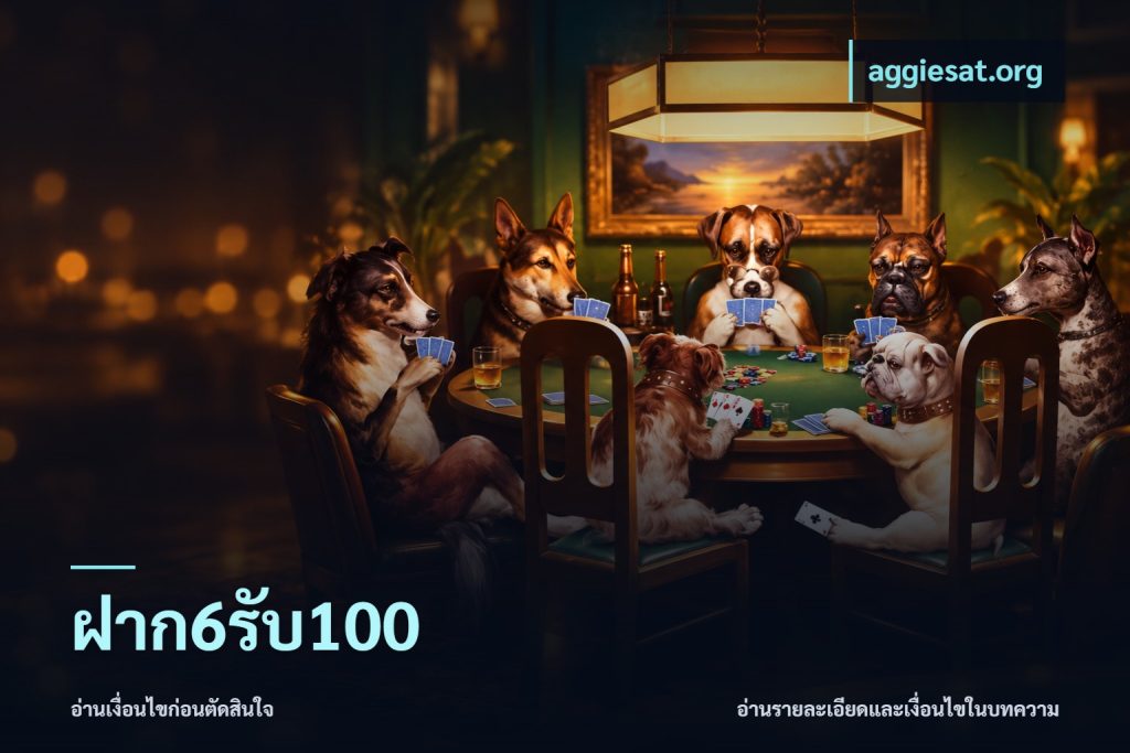ฝาก6รับ100