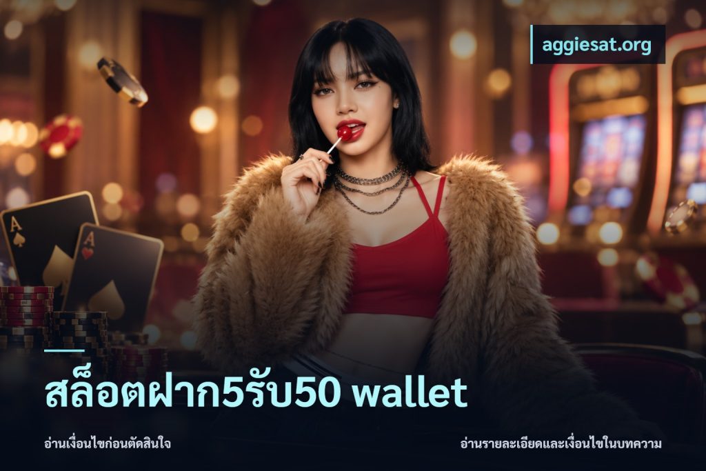 สล็อตฝาก5รับ50 wallet