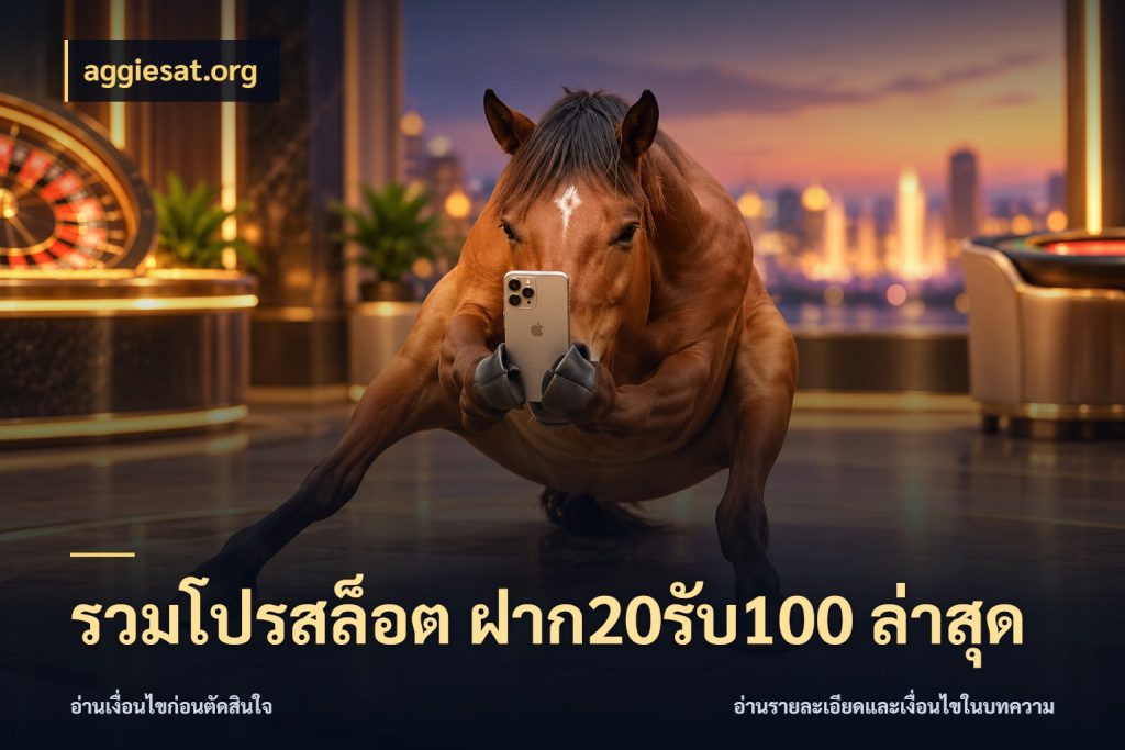 รวมโปรสล็อต ฝาก20รับ100 ล่าสุด aggiesat.org จุดเด่นของเครดิตที่คนชอบเกมอยากรู้