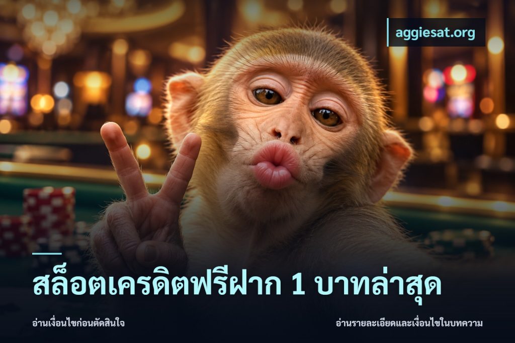 สล็อตเครดิตฟรีฝาก 1 บาทล่าสุด