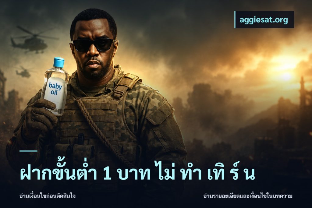 ฝากขั้นต่ำ 1 บาท ไม่ ทำ เทิ ร์ น