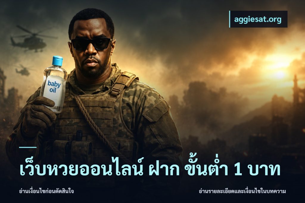เว็บหวยออนไลน์ ฝาก ขั้นต่ำ 1 บาท