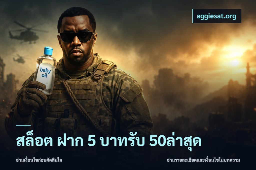 สล็อต ฝาก 5 บาทรับ 50ล่าสุด