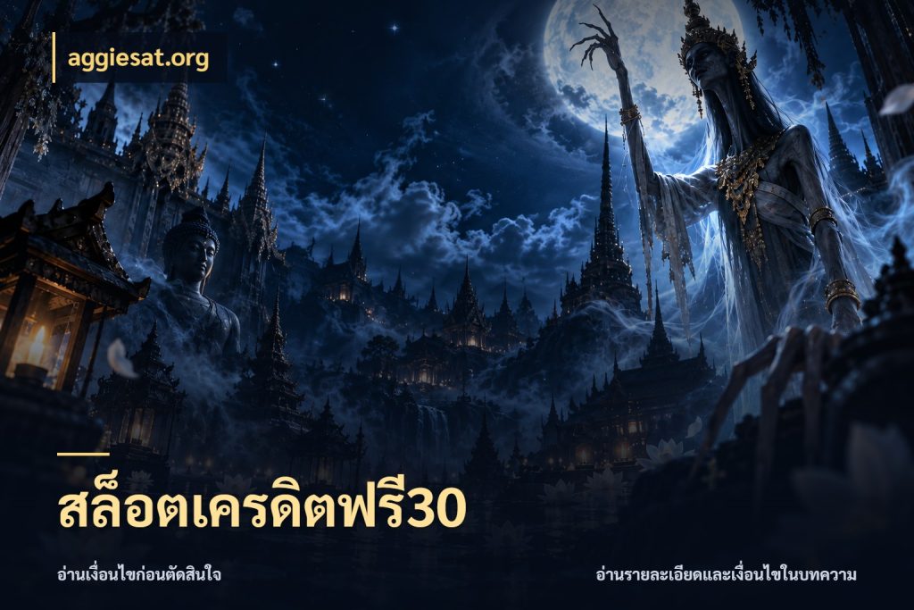 สล็อตเครดิตฟรี30 ชนิดเครดิตกับสิทธิ์ที่คุณอยากรู้ ในมุม aggiesat.org