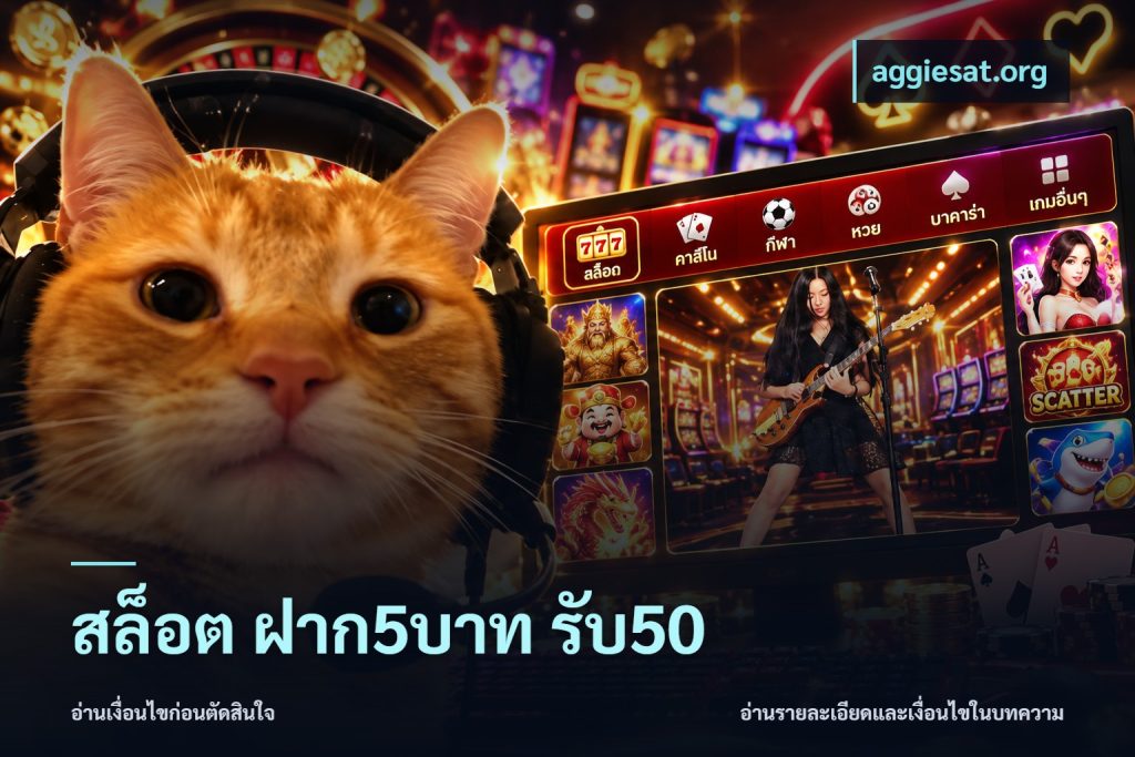 สล็อต ฝาก5บาท รับ50