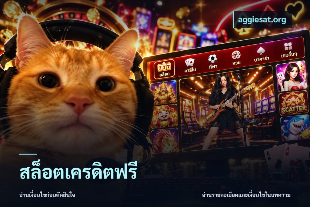 สล็อตเครดิตฟรี