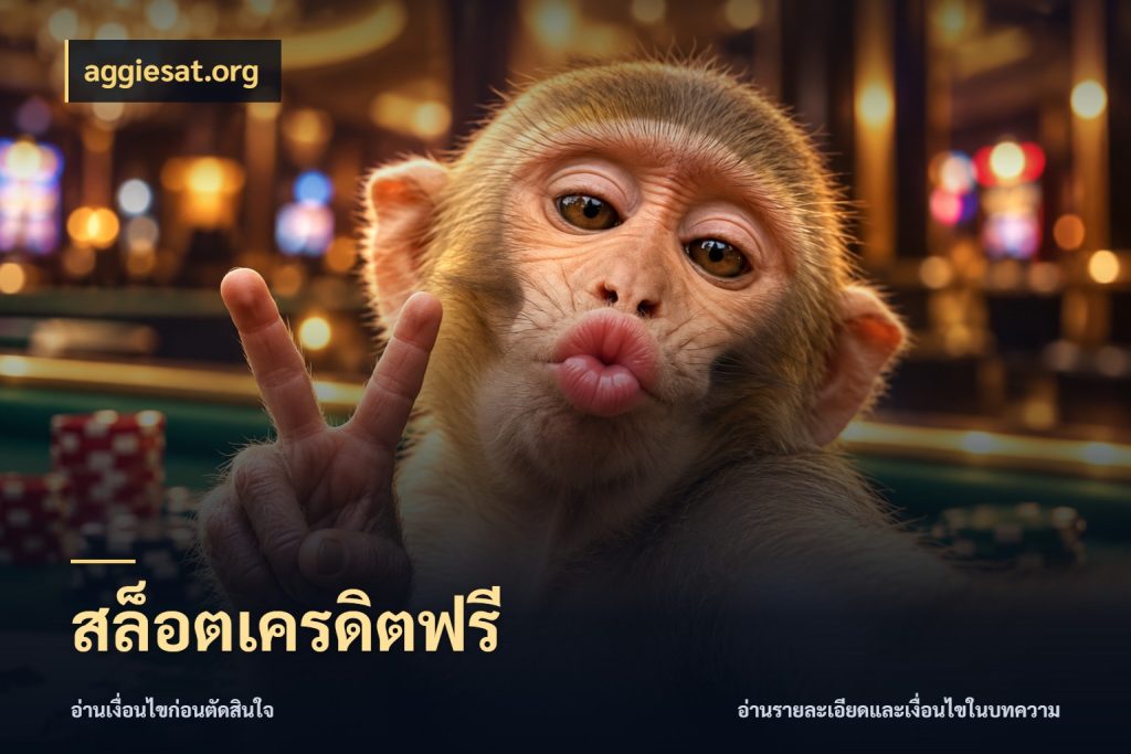 สล็อตเครดิตฟรี สิทธิ์ที่สายโบนัสสนใจกับวิธีรับ สไตล์ aggiesat.org