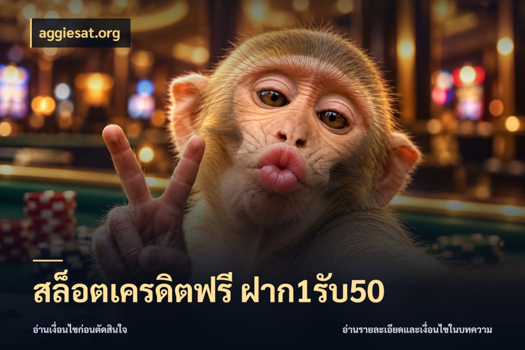 สล็อตเครดิตฟรี ฝาก1รับ50 aggiesat.org จับคู่โบนัสกับสไตล์เกมที่ชอบ