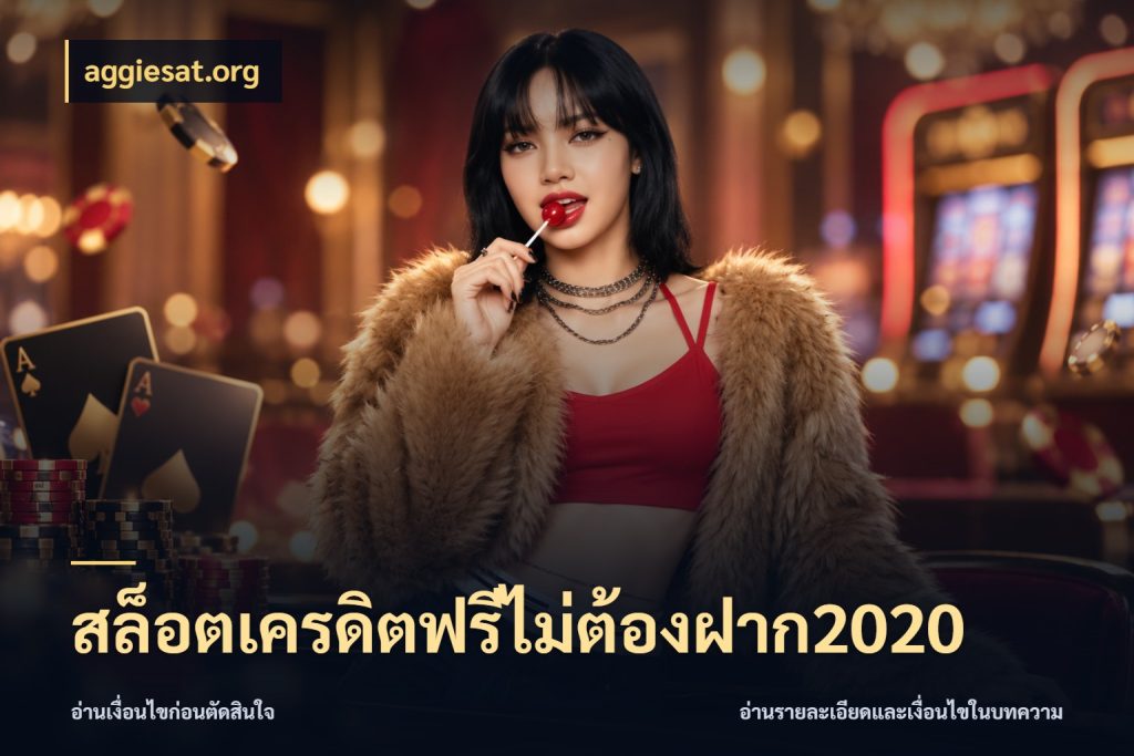 สล็อตเครดิตฟรีไม่ต้องฝาก2020