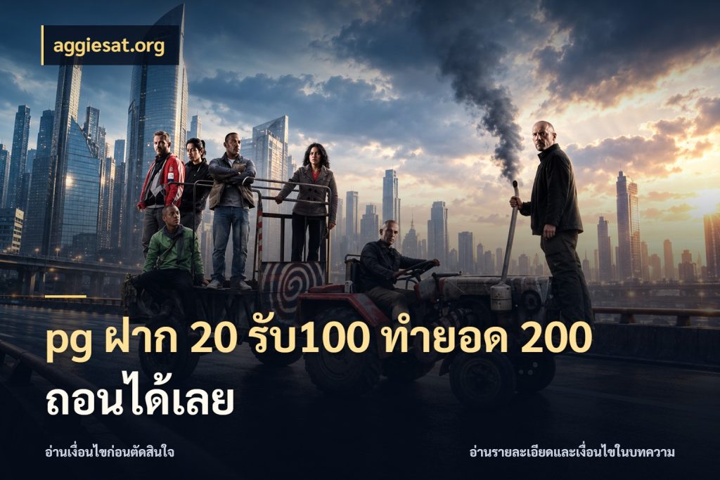 pg ฝาก 20 รับ100 ทำยอด 200 ถอนได้เลย ยอดฝากและยอดรับในมุมของคนชอบลุ้น ในมุม aggiesat.org