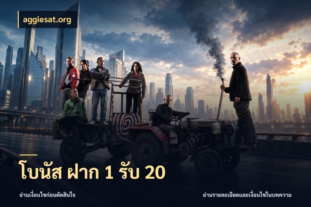 โบนัส ฝาก 1 รับ 20 รูปแบบโบนัสกับสิทธิ์ของสายเกม กับ aggiesat.org