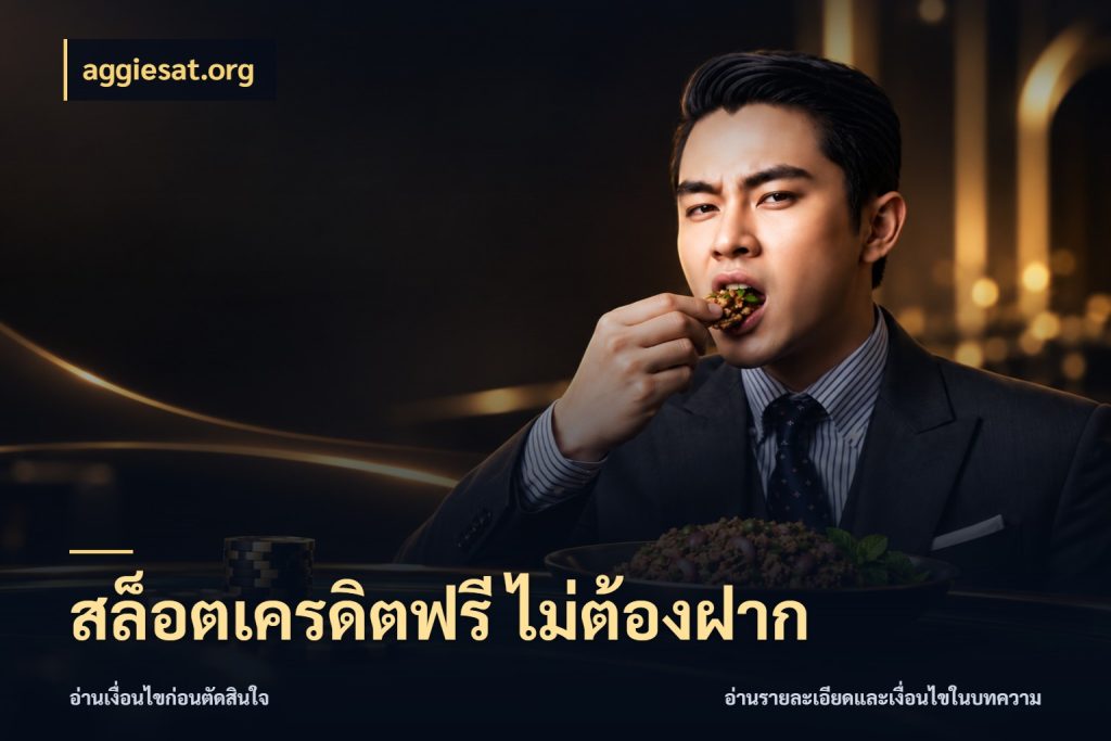 สล็อตเครดิตฟรี ไม่ต้องฝาก สีสันของเครดิตฟรีและเกมแนวที่ชอบ กับ aggiesat.org