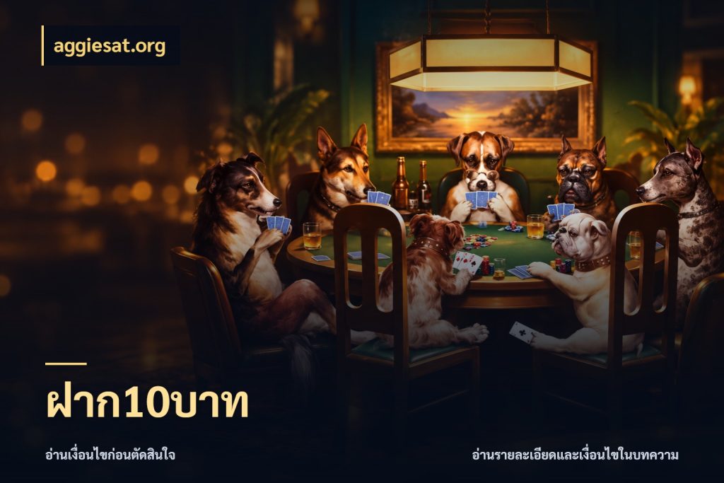 ฝาก10บาท รู้จักจำนวนแต่ละแบบก่อนเลือกเกม กับ aggiesat.org