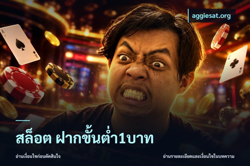 สล็อต ฝากขั้นต่ำ1บาท