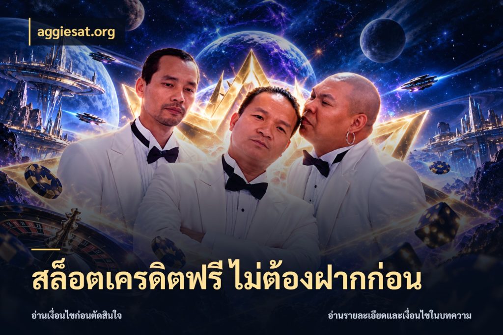 สล็อตเครดิตฟรี ไม่ต้องฝากก่อน สีสันของเครดิตฟรีและเกมแนวที่ชอบ กับ aggiesat.org