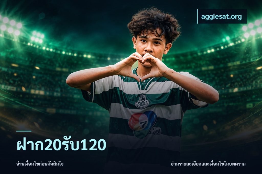 ฝาก20รับ120