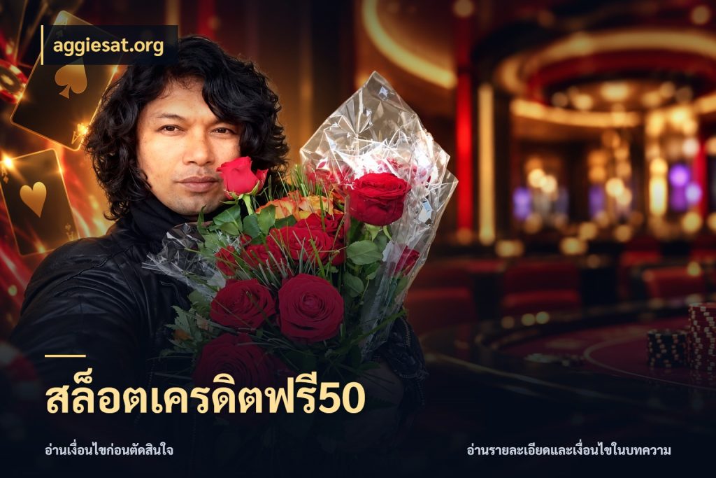 สล็อตเครดิตฟรี50 สิทธิ์ที่สายโบนัสสนใจกับวิธีรับ สไตล์ aggiesat.org