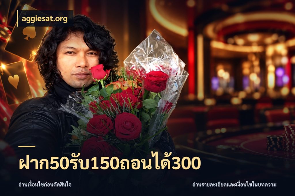 ฝาก50รับ150ถอนได้300 โปรกับเกมที่ชอบเลือกให้ตรงสไตล์ ในมุม aggiesat.org