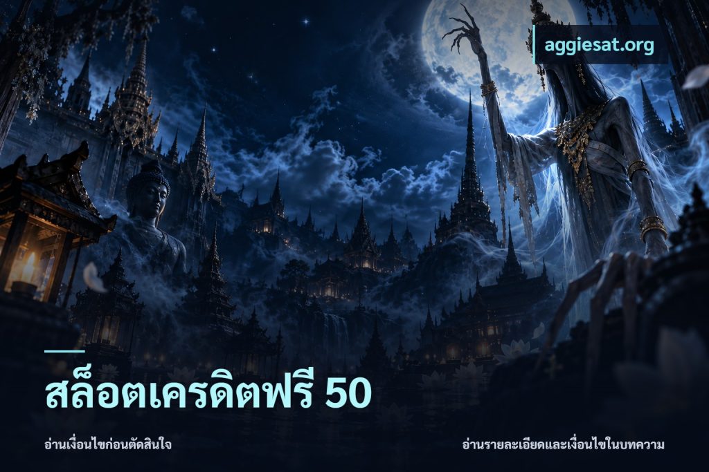 สล็อตเครดิตฟรี 50