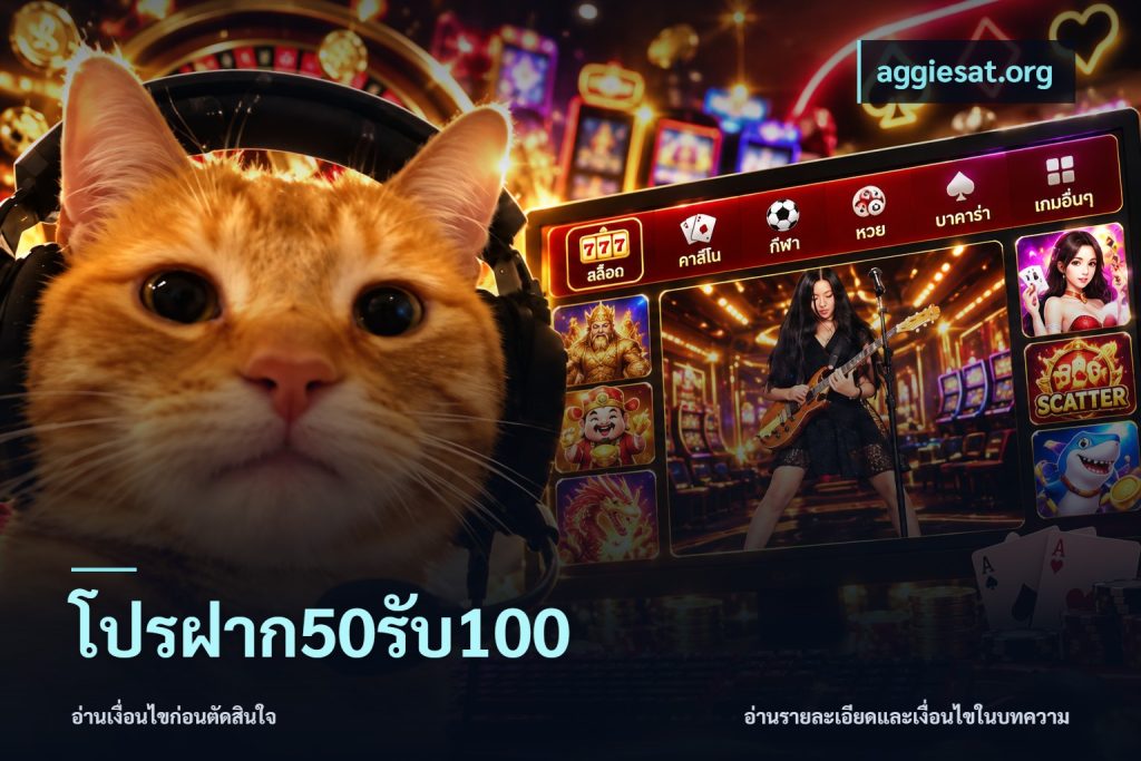 โปรฝาก50รับ100