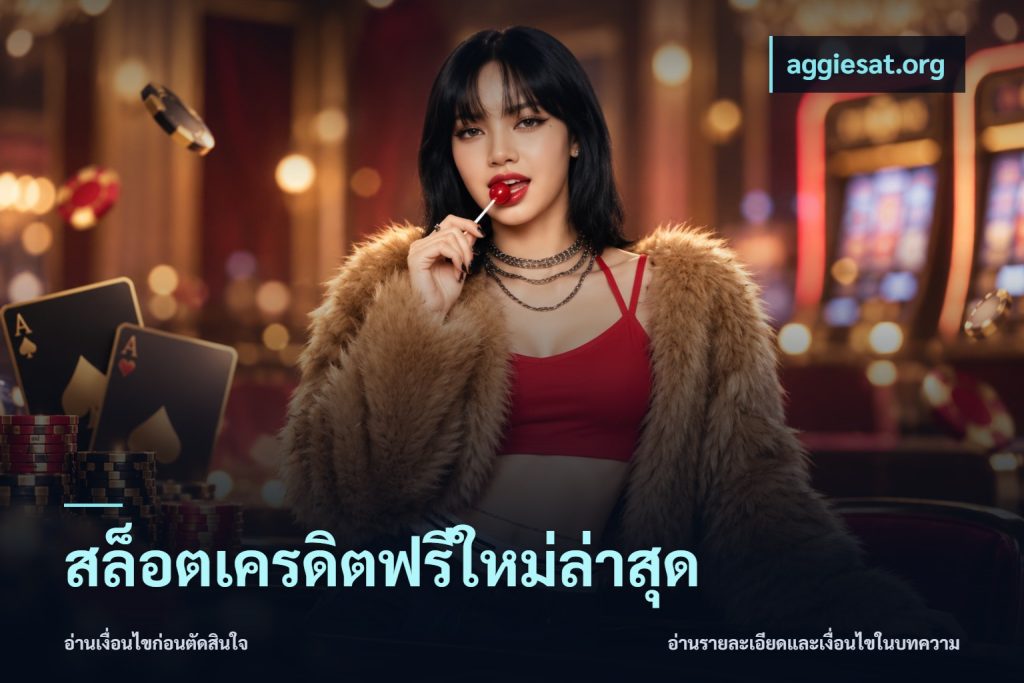 สล็อตเครดิตฟรีใหม่ล่าสุด