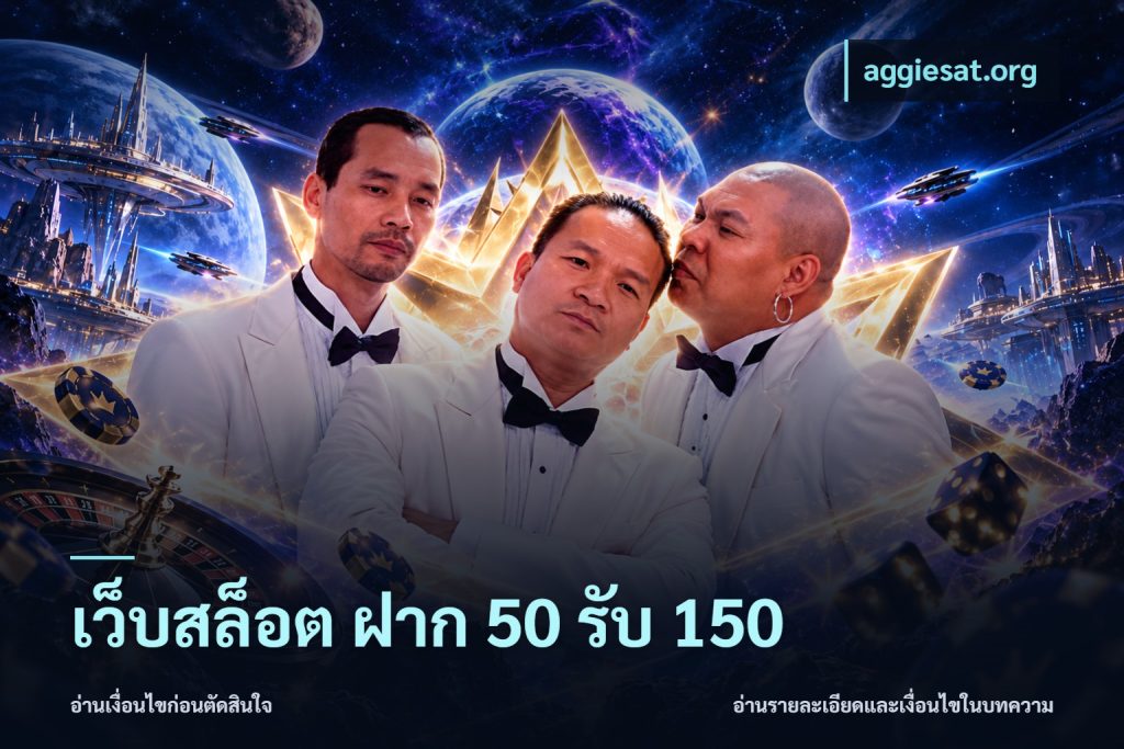 เว็บสล็อต ฝาก 50 รับ 150