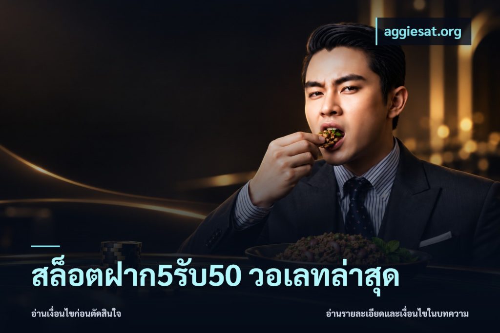 สล็อตฝาก5รับ50 วอเลทล่าสุด