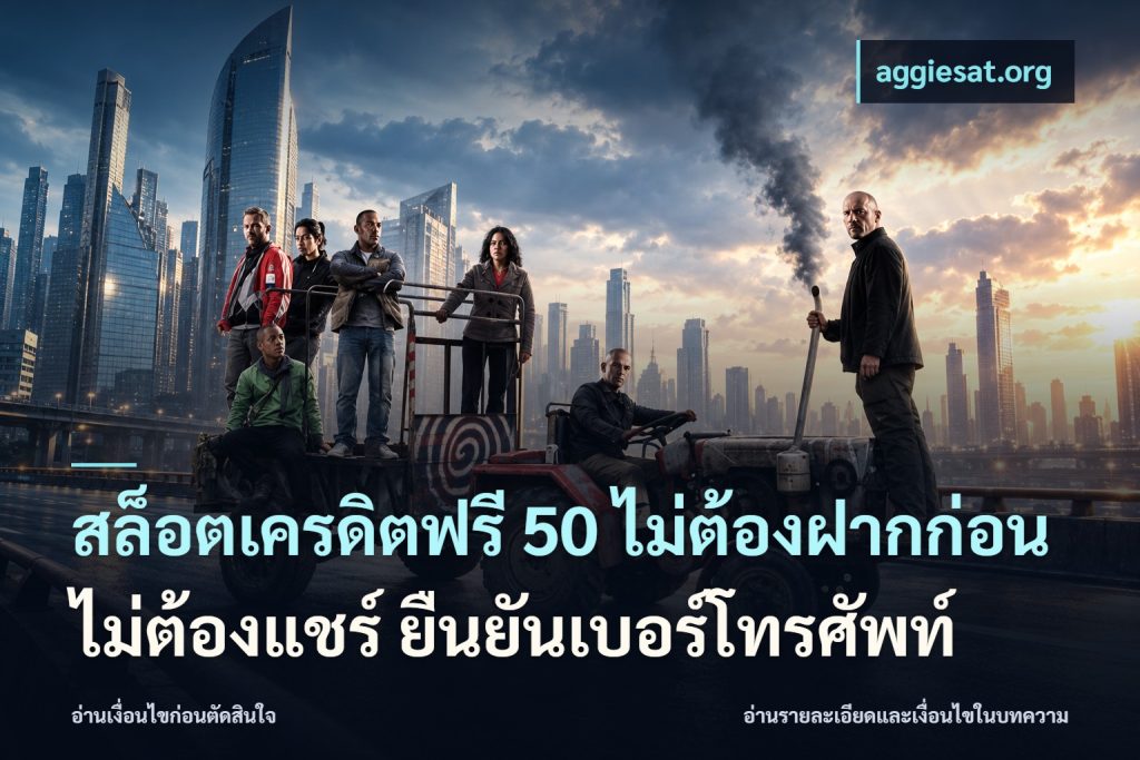 สล็อตเครดิตฟรี 50 ไม่ต้องฝากก่อน ไม่ต้องแชร์ ยืนยันเบอร์โทรศัพท์