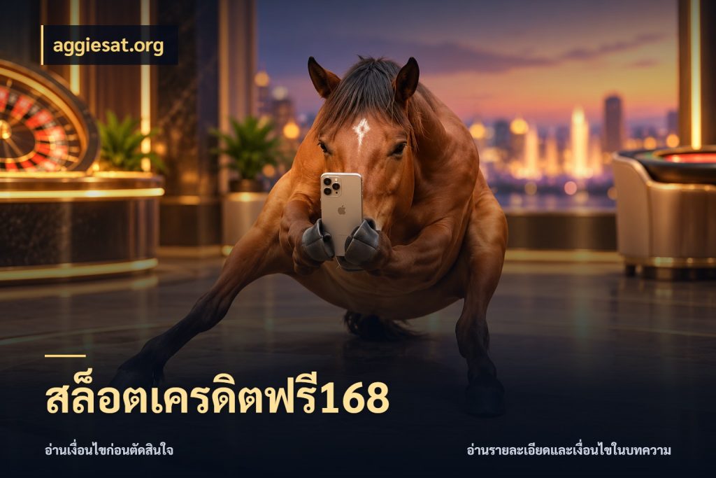 สล็อตเครดิตฟรี168 เครดิตฟรีในมุมที่สายโบนัสสนใจ สไตล์ aggiesat.org
