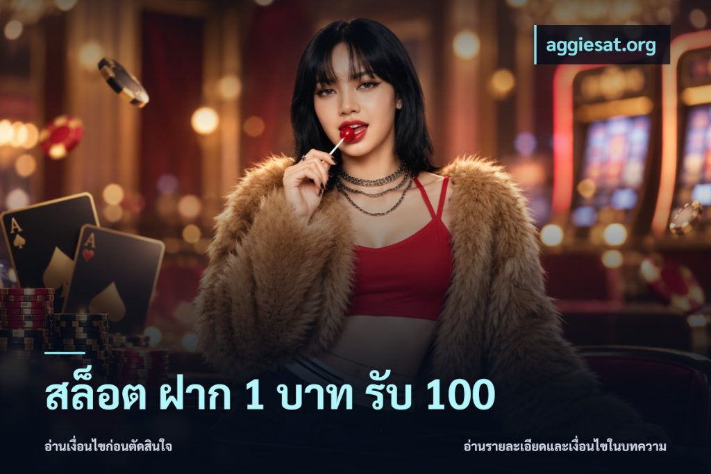 สล็อต ฝาก 1 บาท รับ 100