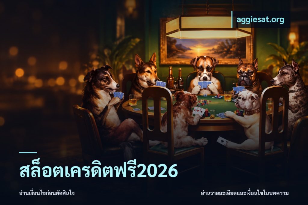 สล็อตเครดิตฟรี2026