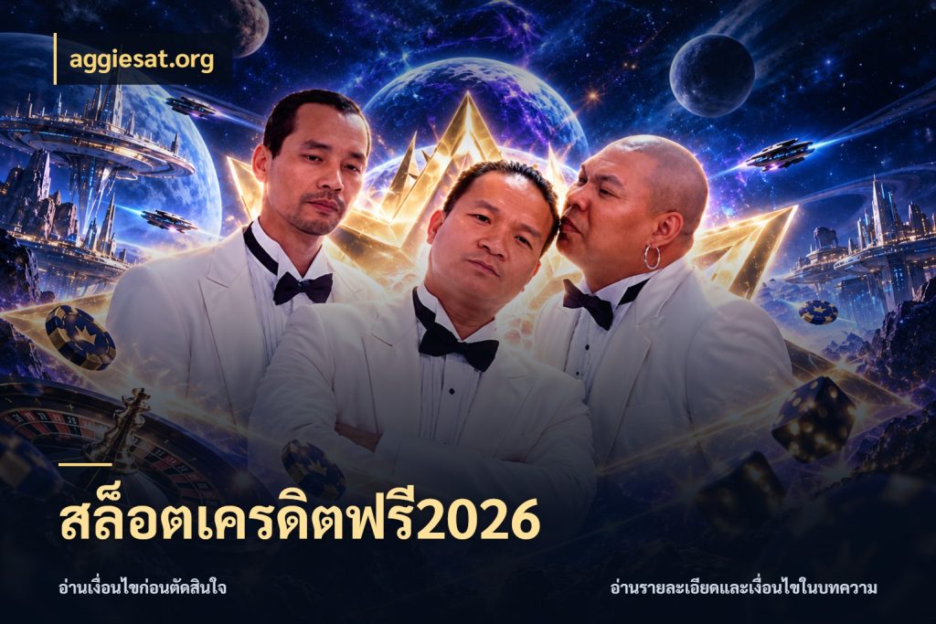 สล็อตเครดิตฟรี2026 รู้จักยอดและขอบเขตของเครดิตฟรี สไตล์ aggiesat.org