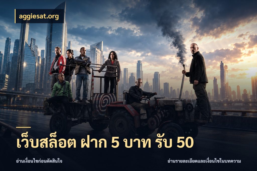 เว็บสล็อต ฝาก 5 บาท รับ 50 เครดิตกับรูปแบบโปรที่ตรงใจ กับ aggiesat.org