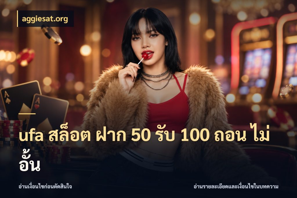 ufa สล็อต ฝาก 50 รับ 100 ถอน ไม่ อั้น สีสันของโปรฝากและยอดรับ ในมุม aggiesat.org