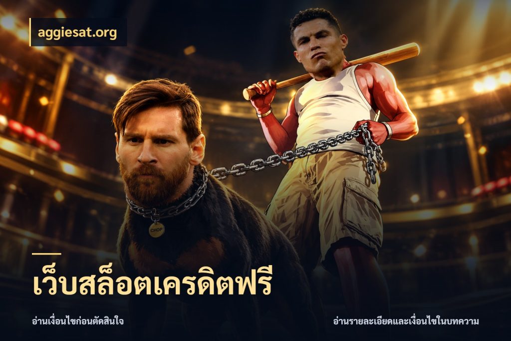 เว็บสล็อตเครดิตฟรี เลือกสไตล์ความสนุกจากรูปแบบเครดิต กับ aggiesat.org